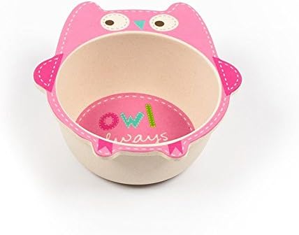 Tiny Footprint Baby Feeding Bowls - 2-Pack (Owl)