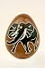 African Savanna Elephant Design Sculpture Decorative Egg Art