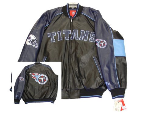 Buy Tennessee Titans NFL Adult Pleather Jacket