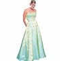 Formal Dress. Lime Strapless Aline Ball Gown Dress. Prom Dress, Party Dress. Beaded Dress. Womens Long Evening Gown by Sean Collection (129)