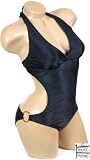 Sexy Trendy Cute Summer Black Monokini One-piece Bathing Suit Swimsuit Swimwear