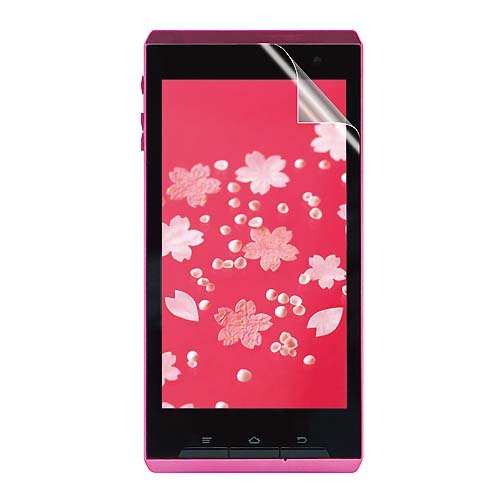 画像をクリックして拡大イメージを表示 安い【ノングレアフィルム】 docomo REGZA Phone T-01D / F-08D 用 指紋が目立たないフィルム