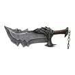 United Cutlery 2665 God of War Kratos Blade of Chaos Fixed Blade Knife with One-Piece Hard-Cast Injection Formed Grip & Chain Trim