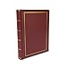Wilson Jones Corporate Minute Book, Letter Size 8.5 x 11 Inches, 125 Pages/250 Sides, Red (W0396-11)