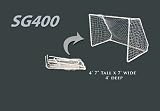 Rage Cage Soccer SG400 Collapsible Goal With Pre-strung 3mm Net