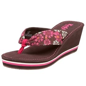 Keds Women's Poolside Wedge Thong Sandal
