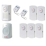 Q-see Qsdl506w Security Alarm Audible Wireless 6-zone Indicator Alarm Panel Remote Controls