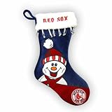 MLB Boston Red Sox Snowman Stocking