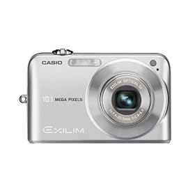 Casio Exilim EX-Z1050 10.1MP Digital Camera with 3x Anti Shake Optical Zoom (Silver) by Casio