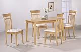 Review Coaster Furniture 4067 / Maple Finish 5 Piece Dining Set By Coaster Furniture