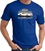 Chevy Chevrolet MONTE CARLO Classic Car Automotive Adult T-shirt - Royal