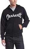 Carhartt Men's Zip Hoodie,Black,Large Regular
