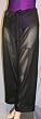 Sheer Drawstring Capri Pants, Black