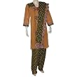 Womens Salwar Kurta Cotton Printed Embroidered Dress Size M (slk415a)