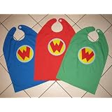 ALL 3 Wonder Pets Pet Cape Linny Tuck Ming Ming GREEN, RED, and BLUE Cape