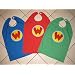 ALL 3 Wonder Pets Pet Cape Linny Tuck Ming Ming GREEN, RED, and BLUE Cape
