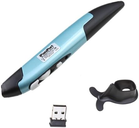 AGPtek® 2.4G Pen-shaped Optical Wireless Mouse Adjustable 500/1000 DPI with USB 2.0 Reciever Compatible Windows Linux Mac Android OS