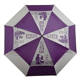 Kansas State Wildcats Logo WindSheer II Auto Open Golf Umbrella
