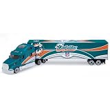 2008 NFL Tractor Trailer Diecast - Miami Dolphins