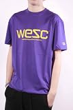WeSC MENS WESC S/S T-SHIRT PRISM VIOLETTE