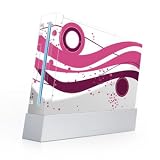 Nintendo Wii Skin and Matching controller skin Fantasy Pink