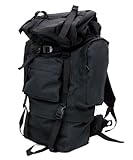 (ワンチャー) WANCHER ミリタリー防水 レインカバー 付  バックパック　35L  US 次世代アサルト ミリタリー リュック　(ブラック)　TCbkpkBK