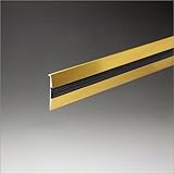 e-kanamono アルミテーブルエッジ 23x3640mm ゴールド