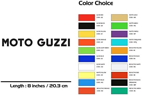 Moto Guzzi Motorcycle Sticker Stripe Decal Superbike MP