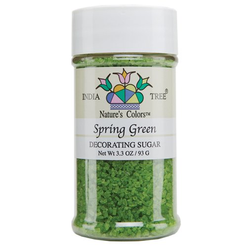 India Tree Nature's Colors Decorating Sugars - Spring Green by India Tree