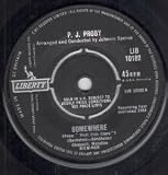 SOMEWHERE 7 INCH (7" 45) UK LIBERTY 1964