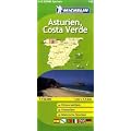 Asturien, Costa Verde: Zoomkarte. Ortsverzeichnis, Stadtpl�ne; Malerische Strecken (Michelin Zoomkarte)