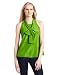 525 America Women's Tie Front Shirt, Mallard, Large