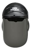 Crews C105 XO Skeleton Headgear With Integrated Gray Faceshield