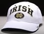 Notre Dame Fighting Irish ''IRISH'' White Sport Hat