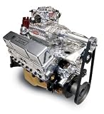 Crate Engine E-Force RPM Supercharged 9.5:1 Performer RPM PN[60989] 800cfm Short Style Water Pump PN[8810] Polished For Use w/Billet Specialties Tru Trac System