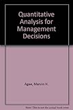 Quantitative analysis for management decisions