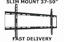 Slimline Universal LCD TV Wall Mount Bracket for 37" 40" 42" 46" and 50" fits Samsung , Sony , LG , Panasonic , Toshiba & More