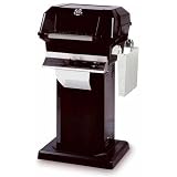 MHP Gas Grills JNR4DD Natural Gas Grill W/ SearMagic Grids On Black Patio Base