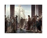 Ecce Homo by Antonio Ciseri. Art Print Poster 20 inches width by 16.25 inches height. Highest Quality Art Poster Print