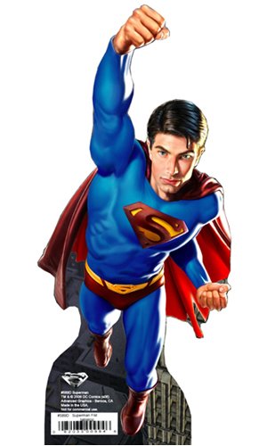 Advanced Graphics #589 Superman Fist Up Life-Size Cardboard Stand-Up