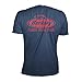 Official Berkley Mens Cotton Double Basic Logo Graphic Printed Short Sleeve T-shirt