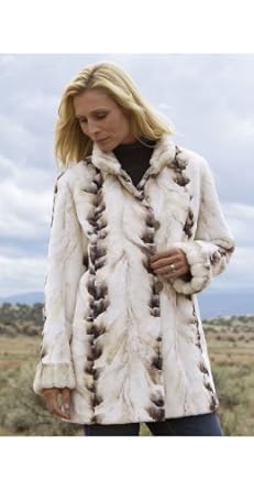 Women's Kaitlyn Reversible Sheared Mink Fur Coat