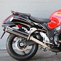 08 Suzuki Hayabusa D&D faux Ti/black Dual s/o Exhaust - Part No. 535-15B