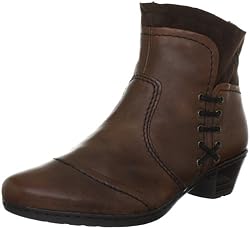 Rieker 76992-25, Damen Klassische Halbstiefel & Stiefeletten, Braun (teak/kakao 25), EU 40