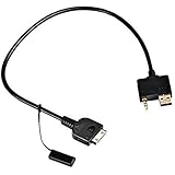 Cable USB 3.5mm for KIA iPod iPhone iPad Forte / Optima / Soul / Rio / Rondo / Sedona / Sorento / Sportage / Fuze Lead Adapter Wire Cord