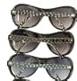 Black Monogram Fashion Sunglasses