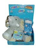 Webkinz Elephant with Mazin' Hamsters Blue