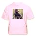 Chocolate Labrador Retriever - Light Pink Infant Lap-Shoulder Tee (18M)