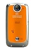 GE DV1-CO Waterproof/Shockproof 1080P Pocket Video Camera (Citrus Orange)