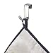 InterDesign Axis Over The Cabinet Hook for Dish Towel and Oven Mits, Chrome